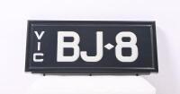 Victorian Signature Series plate 'BJ-8', sold with rights to display - 7