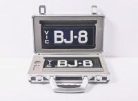 Victorian Signature Series plate 'BJ-8', sold with rights to display