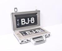 Victorian Signature Series plate 'BJ-8', sold with rights to display - 5
