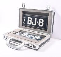 Victorian Signature Series plate 'BJ-8', sold with rights to display - 3