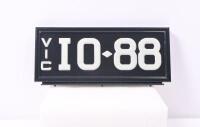 Victorian Signature Series plate 'IO-88', sold with rights to display - 5