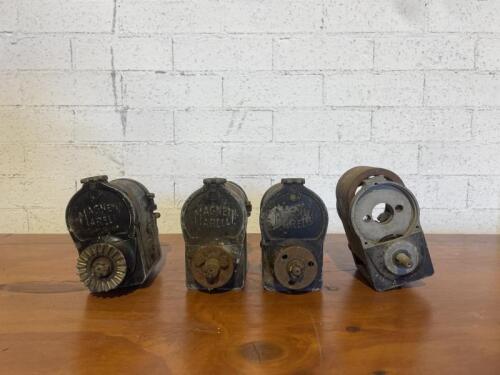 MAGNETI MARELLI: A collection of four Magneti Marelli magnetos [Location: Sydney]