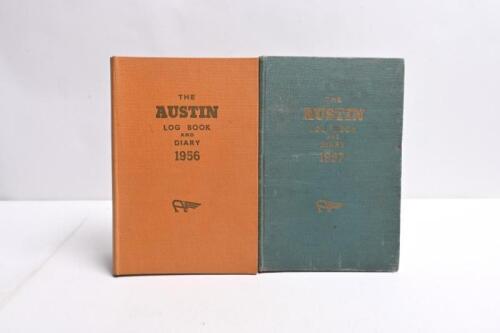AUSTIN: Two issues of 'THE AUSTIN LOG BOOK AND DIARY' from 1956 & 1957