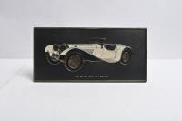 JAGUAR: Three retro plastic plaque desk signs featuring various Jaguar models. '1937 SS 100 OPEN TWO SEATER', 'XK 120 1948', '"E" TYPE 1961' desk signs. Made for UNIPART LEYLAND CARS LTD - 2