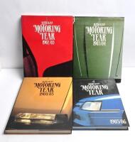 AUSTRALIAN MOTORING: Four consecutive editions of the hardcover book 'Australian Motoring Year'. Years 1982/83 (Volume 1) to 1985/86 (Volume 4)
