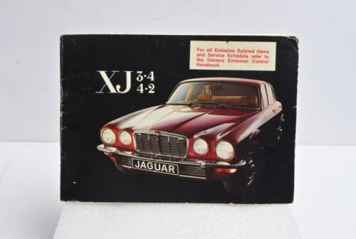 JAGUAR: A 1975 'JAGUAR XJ 3.4, 4.2 SERIES 2, Two Door Coupe, Four Door Saloon' Drivers Handbook' (Publication No. E.200/3)