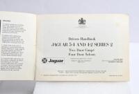 JAGUAR: A 1975 'JAGUAR XJ 3.4, 4.2 SERIES 2, Two Door Coupe, Four Door Saloon' Drivers Handbook' (Publication No. E.200/3) - 2