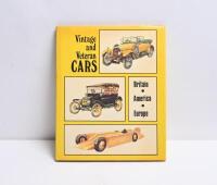 VINTAGE CARS: Four hardcover books detailing vintage cars. 'VETERAN AND VINTAGE CARS' by Peter Roberts - 4