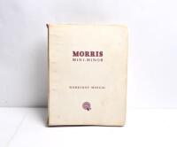 MORRIS: An original 1962 'The MORRIS Mini-Minor and Mini-Cooper WORKSHOP MANUAL (ADO15). Issue 6 by B.M.C. SERVICE LIMITED