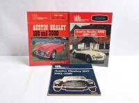 AUSTIN HEALEY: Three softcover publications by BROOKLANDS BOOKS DETAILING Austin Healey. Titles include 'Austin Healey 100 1952-1959', 'AUSTIN HEALEY 3000 1959-1967' & 'AUSTIN HEALEY 100 and 3000, Collection No.1'
