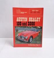 AUSTIN HEALEY: Three softcover publications by BROOKLANDS BOOKS DETAILING Austin Healey. Titles include 'Austin Healey 100 1952-1959', 'AUSTIN HEALEY 3000 1959-1967' & 'AUSTIN HEALEY 100 and 3000, Collection No.1' - 2