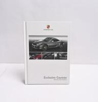 PORSCHE: Four Porsche Cayman sales brochures. 2011 Model Range brochure & Cayman Personalisation, Accessory brochures - 2