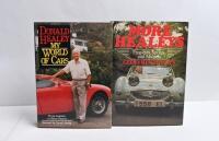 AUSTIN HEALEY: Two hardcover books regarding Austin Healey. 'MORE HEALEYS - Frog-eyes, Sprites and Midgets' by Geoffrey Healey & 'DONALD HEALEY - MY WORLD OF CARS' by Peter Garnier with Brian Healey