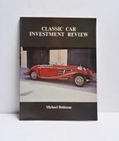 COLLECTOR CARS: Three softcover publications detailing the values and ownership of collectors cars. Michael Robinson's 'CLASSIC CAR INVESTMENT REVIEW' & 'COLLECTOR CAR PRICE REVIEW 1981' - 2