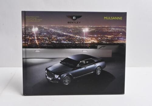 BENTLEY: An impressive 2013 Bentley Mulsanne sales brochure