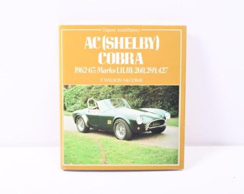 AC COBRA: 'AC (SHELBY) COBRA' hardcover book by F.WILSON McCOMB