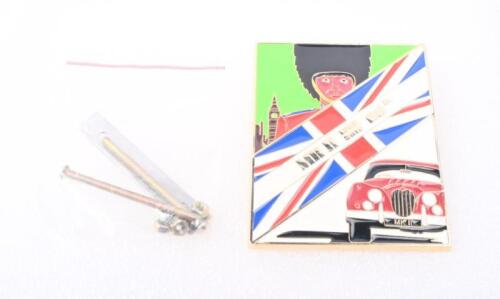 JAGUAR: A 60th Anniversary badge for the Jaguar MK II 1959 - 2019. Brass