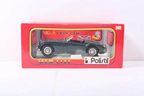 MGA: A Polistil TG SERIE GOLD 1:18 scale MG A TWIN CAM in British Racing Green
