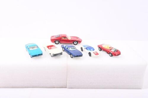 MATCHBOX/CORGI: A group of Matchbox and CORGI JUNIORS WHIZZWHEELS models. 1969 "MATCHBOX" KING SIZE K-24 LAMBORGHINI MIURA, Iso Grifo models & CORGI JUNIORS WHIZZWHEELS PORSCHE CARRERA 6