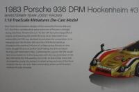 PORSCHE: TSM 1:18 Model Porsche 936 - 11