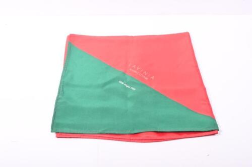 MILLE MIGLIA: A red and green silk scarf from the Mille Miglia 1988 (Cattolica)&nbsp;by LAVINIA NOUVELLE COUTURE