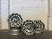 CAMPAGNOLO: A set of four NOS Campagnolo cast alloy 7J x 14 wheel rims [Location: Sydney]