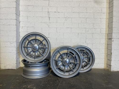CAMPAGNOLO: A set of four NOS Campagnolo cast alloy 6J x 14 wheel rims [Location: Sydney]