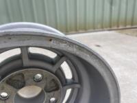 CAMPAGNOLO: A set of four NOS Campagnolo cast alloy 6J x 14 wheel rims [Location: Sydney] - 48