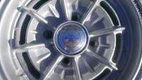CAMPAGNOLO: A set of four NOS Campagnolo cast alloy 6J x 14 wheel rims [Location: Sydney] - 4
