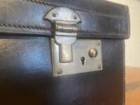 TRAVEL SUITCASE: A 1935 leather travel suitcase by S Reid Ltd of Fleet Street, London EC4 [Location: Sydney] - 16
