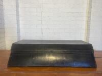 TRAVEL SUITCASE: A 1935 leather travel suitcase by S Reid Ltd of Fleet Street, London EC4 [Location: Sydney] - 19