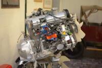 VOLVO: A decorative cutaway showroom display Volvo 4-cylinder engine - 2