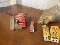 SPARK PLUGS: A box of assorted NGK & Champion spark plugs [Location: Sydney] - 4