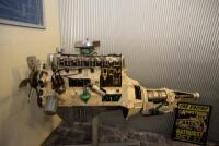 FORD: An interesting cutaway showroom display Ford inline-6 250 2V engine