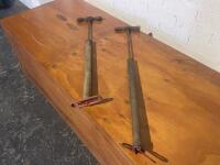 PUMPS: A pair of early brass hand pumps [Location: Sydney] - 2