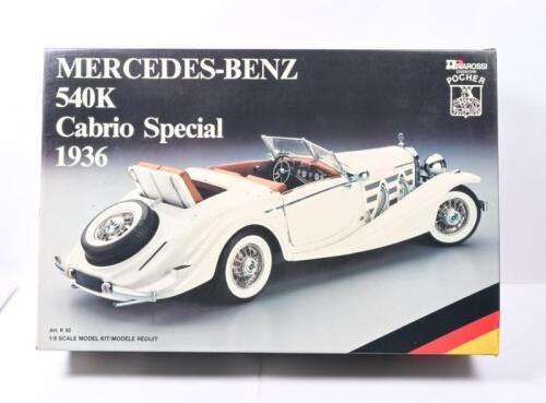 MERCEDES-BENZ: A POCHER (RIVAROSSI) 1/8 scale Mercedes-Benz 540K Cabrio Special 1936 (Art. K 82) model kit