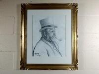 BERTRAM MACKENNAL (1853-1931) Edward VII, charcoal on paper - 4