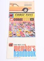 CORGI TOYS: Three 1960's and 1970's&nbsp;CORGI TOYS catalogues from 1967-68 and 1972