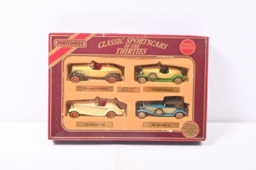 MATCHBOX: A Limited Edition Matchbox Models of Yesteryear 'CLASSIC SPORTSCARS OF THE THIRTIES' set