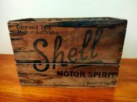 SHELL: A Shell Motor Spirit Timber box - 4