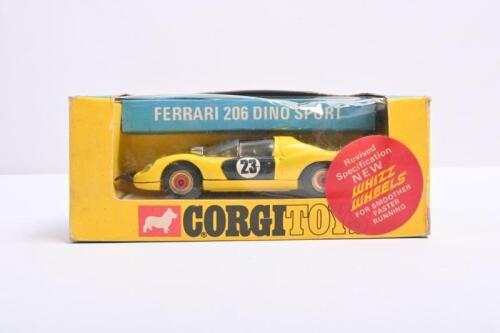 FERRARI: A&nbsp;Corgi 344&nbsp;Ferrari 206 Dino Sport