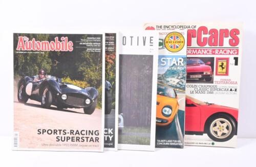 AUTOMOBILES: A group of publications related to the automobile. 'The Automobile', 'RETROMOTIVE' magazines