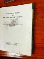 BRITISH: Volume 1 to 4 of the 'Servicing Guide to British Motor Vehicles' - 3