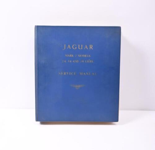 JAGUAR: An original 'JAGUAR MARK 2 MODELS 2.4, 3.4 AND 3.8 LITRE SERVICE MANUAL - Fourth Edition (Publication No. E.121/7)