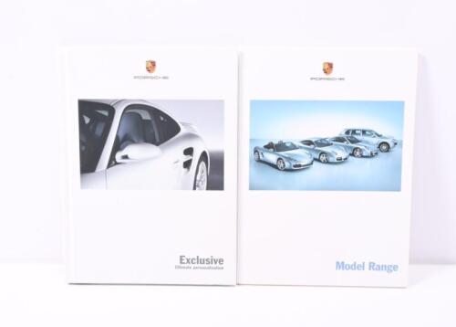 PORSCHE: Two 2006 Porsche sales brochures. 'Model Range' & 'Exclusive Ultimate personalisation' brochures