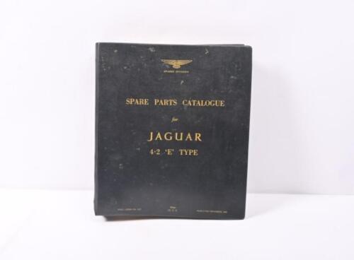 E-TYPE: An original 1965 'SPARE PARTS CATALOGUE for JAGUAR 4.2 'E' TYPE - GRAND TOURING MODELS (PUBLICATION NO. J.37)