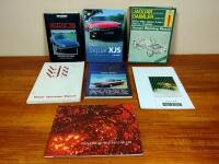 JAGUAR: Five books and two Brochures predominantly XJS related