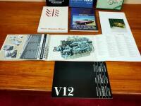 JAGUAR: Five books and two Brochures predominantly XJS related - 2