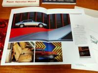 JAGUAR: Five books and two Brochures predominantly XJS related - 5