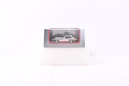 E-TYPE: A EDITIONS ATLAS 1:43 scale JAGUAR E COUPE - SILVER-CARS COLLECTION. Chrome Plated